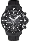 Tissot Seastar 1000 Chronograph Black Dial Black Rubber Strap Watch For Men - T120.417.37.051.02