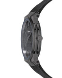 Salvatore Ferragamo Sapphire Black Dial Black Rubber Strap Watch for Men - SFHP00320