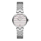 Emporio Armani Arianna Analog White Dial Silver Steel Strap Watch For Women - AR11195
