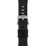 Tissot PRX Black Dial Black Rubber Strap Watch For Men - T137.410.17.051.00