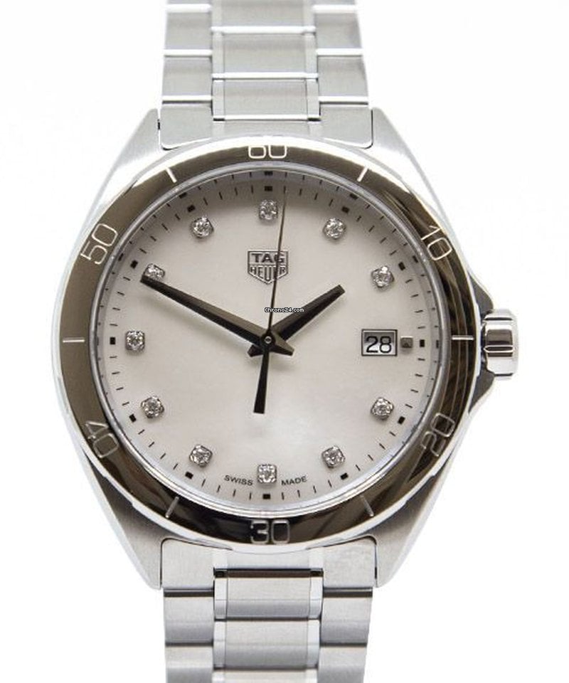 Tag Heuer Formula 1 Diamonds Mother of Pearl White Dial Watch for Women - WBJ1319.BA0666