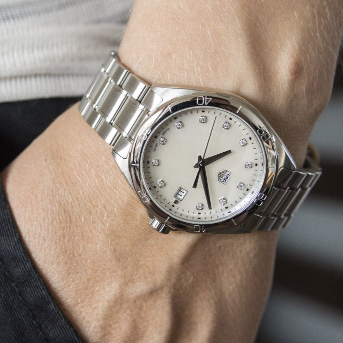 Tag Heuer Formula 1 White Mother of Pearl Dial Watch for Women - WBJ1319.BA0666