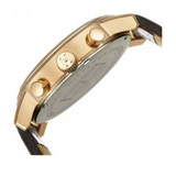 Tommy Hilfiger Kane Chronograph Blue Dial Brown Leather Strap Watch for Men - 1791399