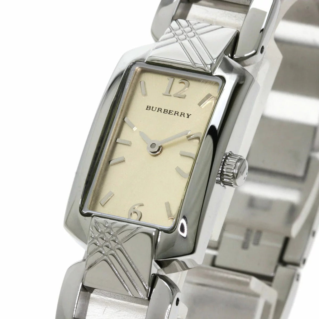 Burberry Signature Silver Dial Silver Steel Strap Watch for Women - BU4212