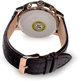 Tommy Hilfiger Aiden Quartz Blue Dial Brown Leather Strap Watch for Men - 1791308