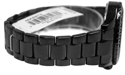 Michael Kors Everest Quartz Rose Gold Dial Black Steel Strap Watch For Women - MK5872