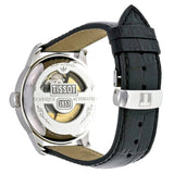 Tissot T Classic Le Locle Automatic Silver Dial Black Leather Strap Watch For Men - T41.1.423.33