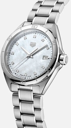 Tag Heuer Formula 1 Diamonds Mother of Pearl White Dial Watch for Women - WBJ1319.BA0666