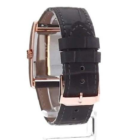 Movado Heritage Mother of Pearl White Dial Grey Leather Strap Watch For Women - 3650051