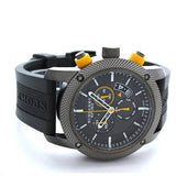 Burberry Sport Endurance Chronograph Grey Dial Grey Rubber Strap Watch for Men - BU7713