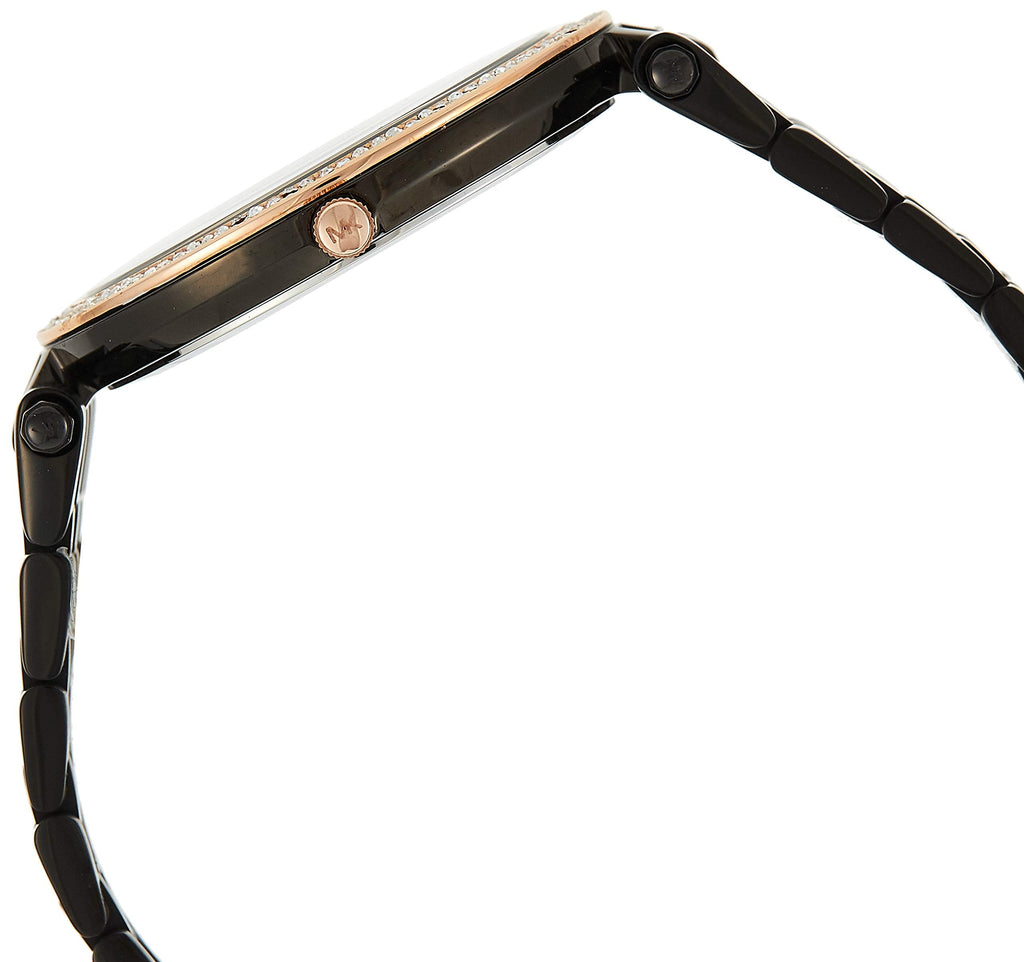 Michael Kors Darci Black Dial Black Steel Strap Watch for Women - MK3407