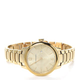 Burberry The Classic Champagne Dial Gold Steel Strap Watch for Women - BU10109