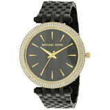 Michael Kors Darci Black Dial Black Steel Strap Watch for Women - MK3322