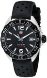 Tag Heuer Formula 1 Quartz Black Dial Black Rubber Strap Watch for Men - WAZ1110.FT8023