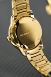 Burberry The Classic Gold Dial Gold Steel Strap Watch for Men - BU10006