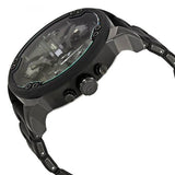 Diesel Mr Daddy 2.0 Chronograph Black Dial Black Steel Strap Watch For Men - DZ7396