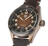 Tag Heuer Autavia Brown Dial Brown Leather Strap Watch for Men - WBE5191.FC8276