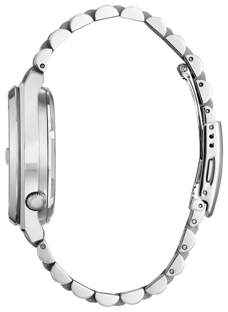 Citizen Tsuyosa Automatic Black Dial Silver Steel Strap Watch For Men - NJ0150-56E