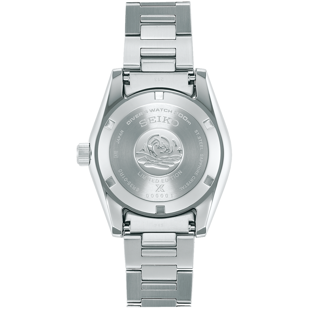 Seiko Prospex Diver 140th Anniversary Limited Edition White Dial Silver Steel Strap Watch For Men - SPB213J1