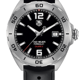Tag Heuer Formula 1 Automatic Black Dial Black Rubber Strap Watch for Men - WAZ2113.FT8023