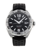 Tag Heuer Formula 1 Automatic Black Dial Black Rubber Strap Watch for Men - WAZ2113.FT8023