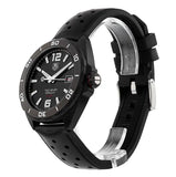 Tag Heuer Formula 1 Automatic Black Dial Black Rubber Strap Watch for Men - WAZ2115.FT8023