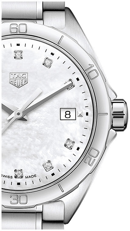 Tag Heuer Formula 1 Diamonds Mother of Pearl White Dial Watch for Women - WBJ1319.BA0666