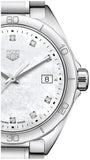 Tag Heuer Formula 1 Diamonds Mother of Pearl White Dial Watch for Women - WBJ1319.BA0666