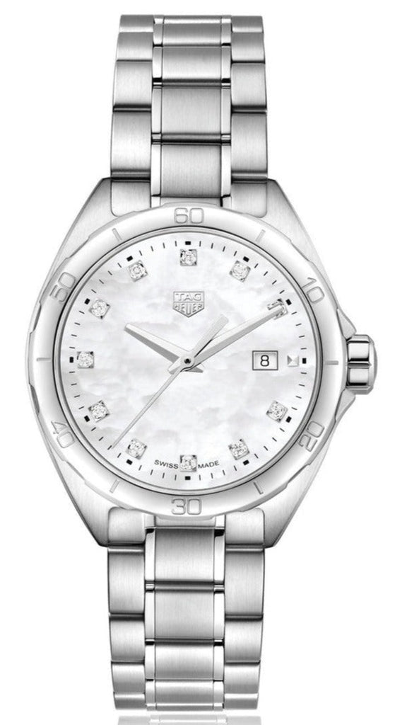 Tag Heuer Formula 1 Diamonds Mother of Pearl White Dial Watch for Women - WBJ1319.BA0666