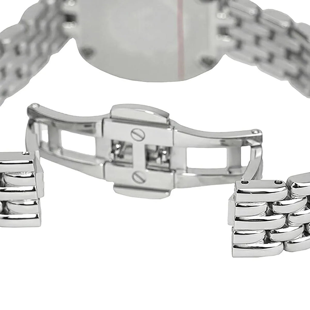 Emporio Armani Rosa Quartz White Dial Silver Steel Strap Watch For Women - AR11354