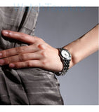 Burberry Heritage Check White Dial Silver Steel Strap Watch for Women - BU1853