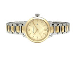 Burberry The Classic Champagne Gold Dial Two Tone Steel Strap Watch for Women - BU10118