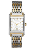 Burberry Nova Checked White Dial Two Tone Stainless Steel Strap Watch for Women - BU1573
