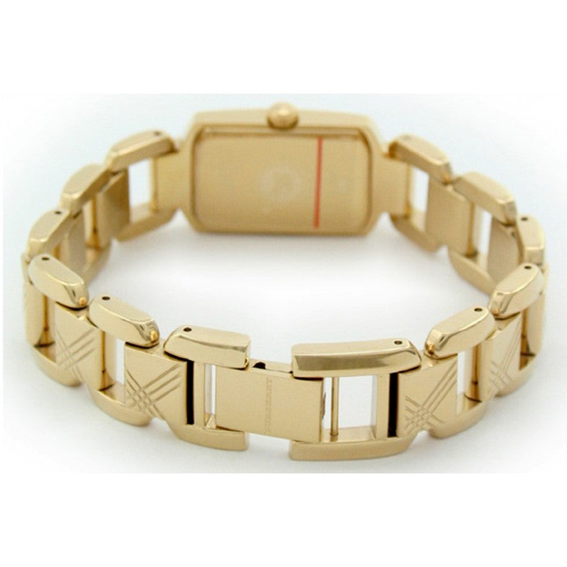 Burberry Heritage Silver Dial Brown Leather Strap Watch for Women - BU4213