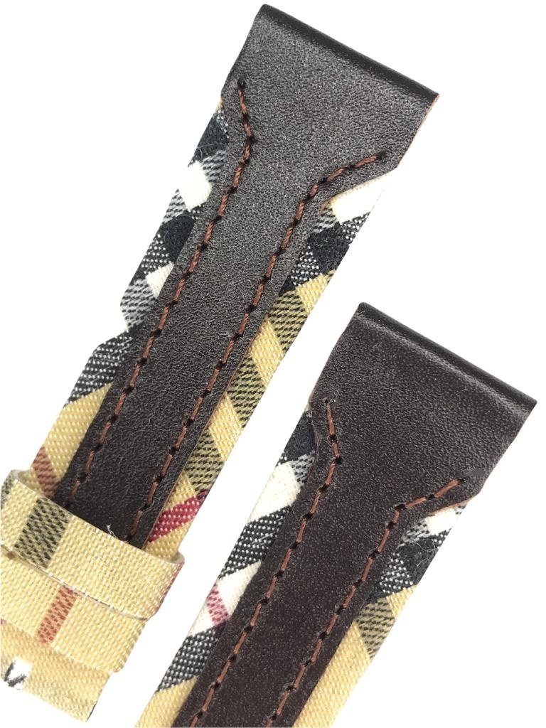 Burberry The City Grey Dial Leather Strap Watch for Men - BU9020