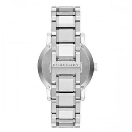 Burberry The City Silver Dial Silver Steel Strap Watch for Women - BU9035