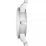 Burberry The City Silver Diamonds Dial Silver Steel Strap Watch for Women - BU9230
