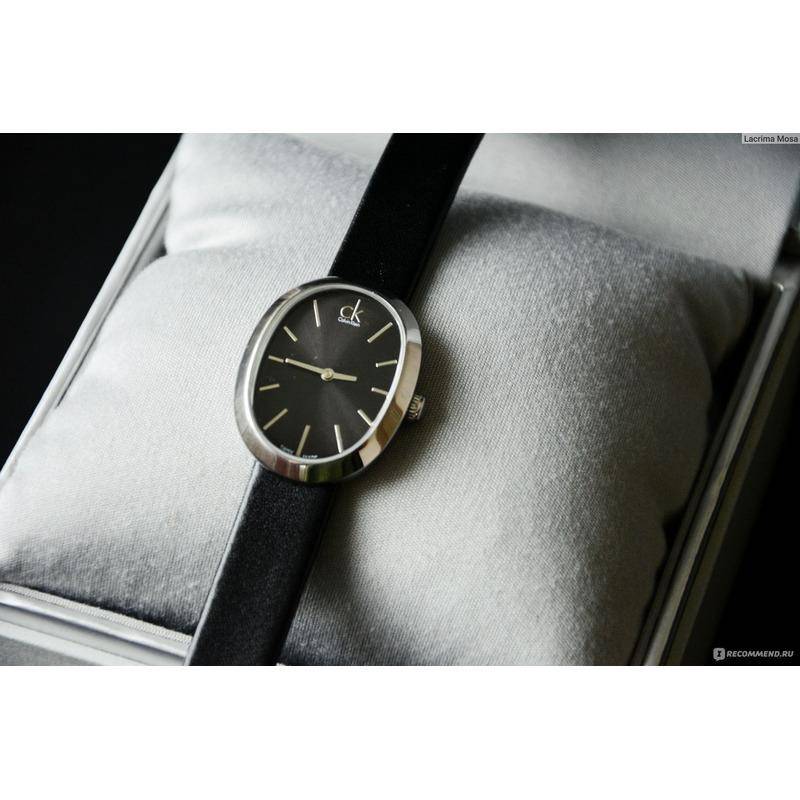 Calvin Klein Incentive Black Dial Black Rubber Strap Watch for Women - K3P231C1