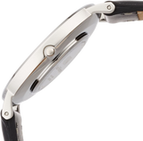 Daniel Wellington Classic Sheffield White Dial Black Leather Strap Watch For Women - DW00100053