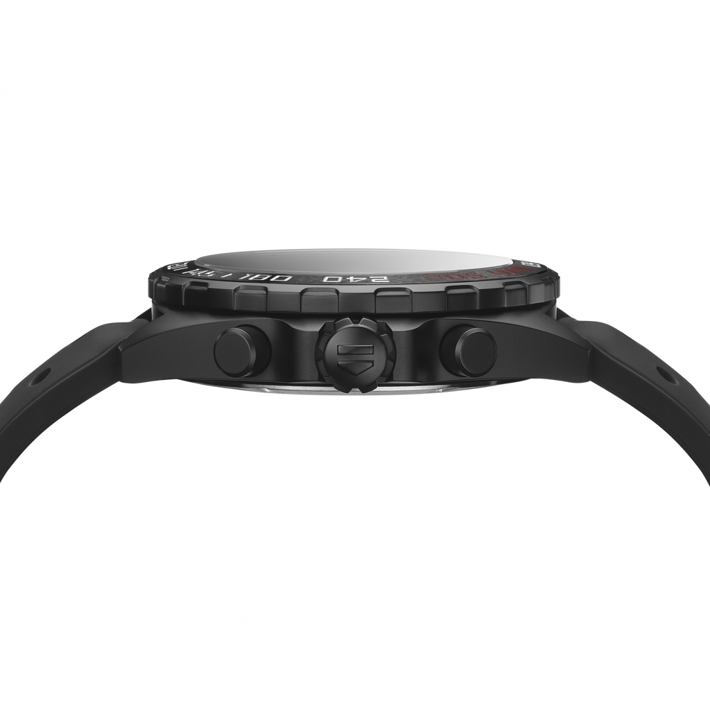 Tag Heuer Formula 1 Indy 500 Limited Edition Chronograph Black Dial Black Rubber Strap Watch for Men - CAZ101AD.FT8024