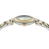 Versace Reve Analog White Dial Two Tone Steel Strap Watch for Women - VE8B00724