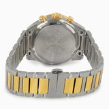 Versace Greca Dome Chronograph Green Dial Two Tone Steel Strap Watch for Men - VE6K00423
