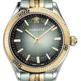 Versace Hellenyium Grey Dial Two Tone Steel Strap Watch for Women - VEHU00520