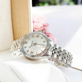 Versace Hellenyium Quartz Silver Dial Silver Steel Strap Watch for Women - VE2S00322