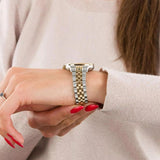 Versace Hellenyium Quartz Blue Dial Two Tone Steel Strap Watch for Women - VE2S00522