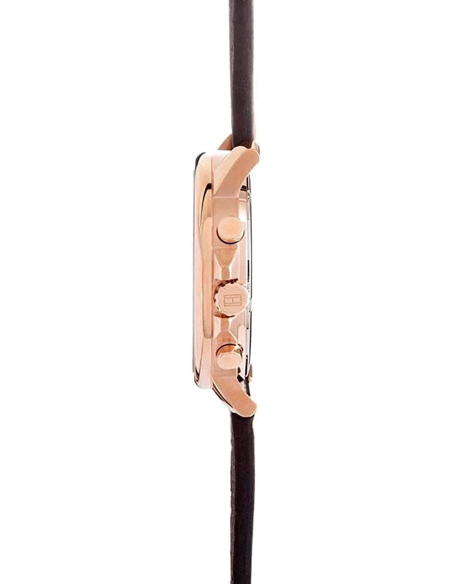 Tommy Hilfiger London Chronograph Blue Dial Brown Leather Strap Watch for Men - 1791532