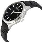Movado Heritage Calendoplan Black Dial Black Leather Strap Watch for Men - 3650004