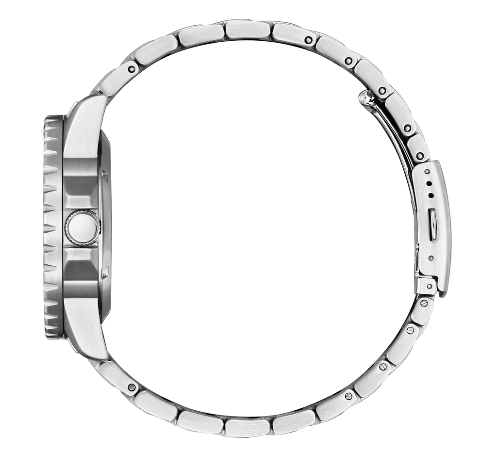 Citizen Promaster Mechanical Blue Dial Silver Steel Strap Watch For Men - NJ0121-89L