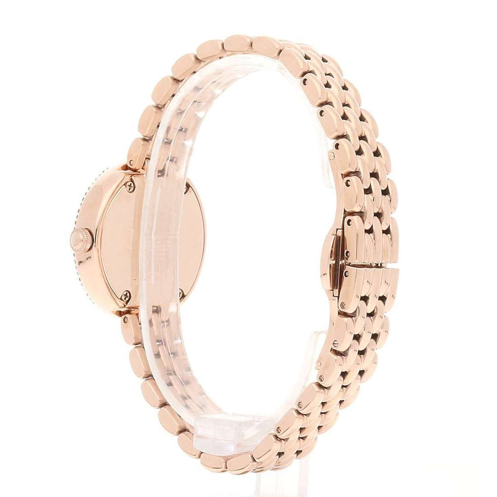 Emporio Armani Rosa Quartz Mother of Pearl White Dial Rose Gold Steel Strap Watch For Women - AR11355