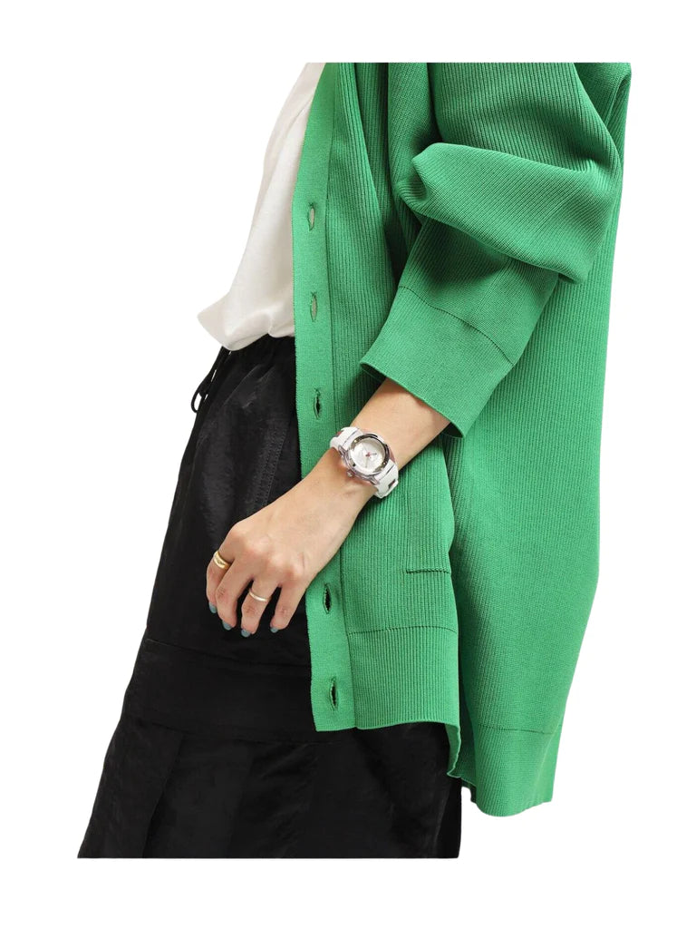 Gucci Sync Quartz White Dial White Rubber Strap Unisex Watch - YA137302